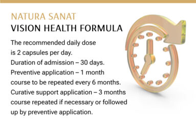 Price Dietary supplement NATURA SANAT vision health formula